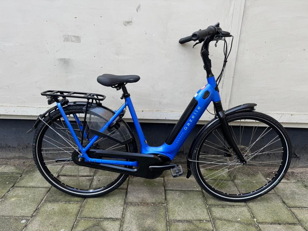 Gazelle greboble c8 elektrische dames fiets 53cm, 53 tot 56 cm, Ophalen, Zo goed als nieuw, Gazelle