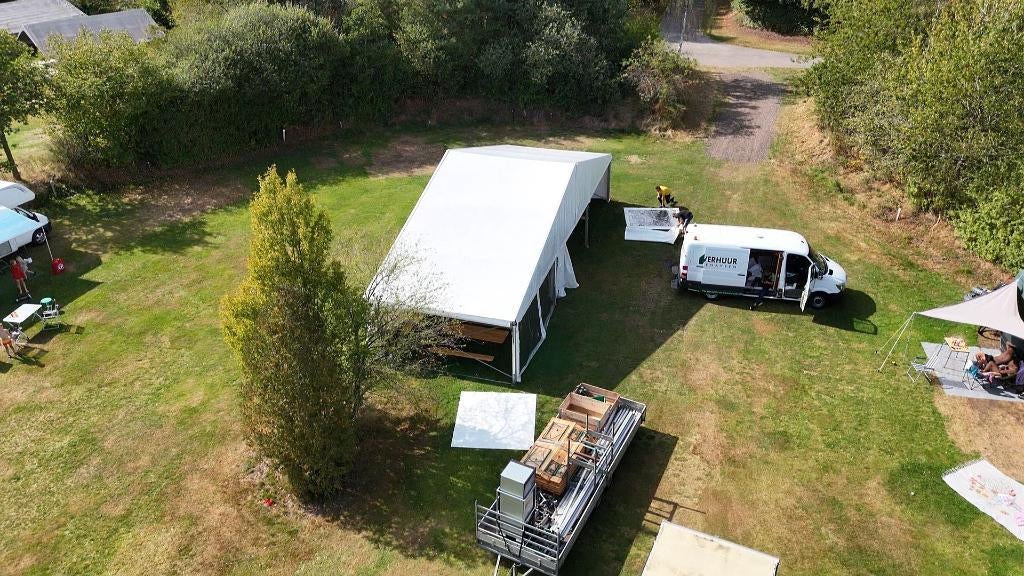 aluhal 10m  te huur, Ophalen, Nieuw, Overige