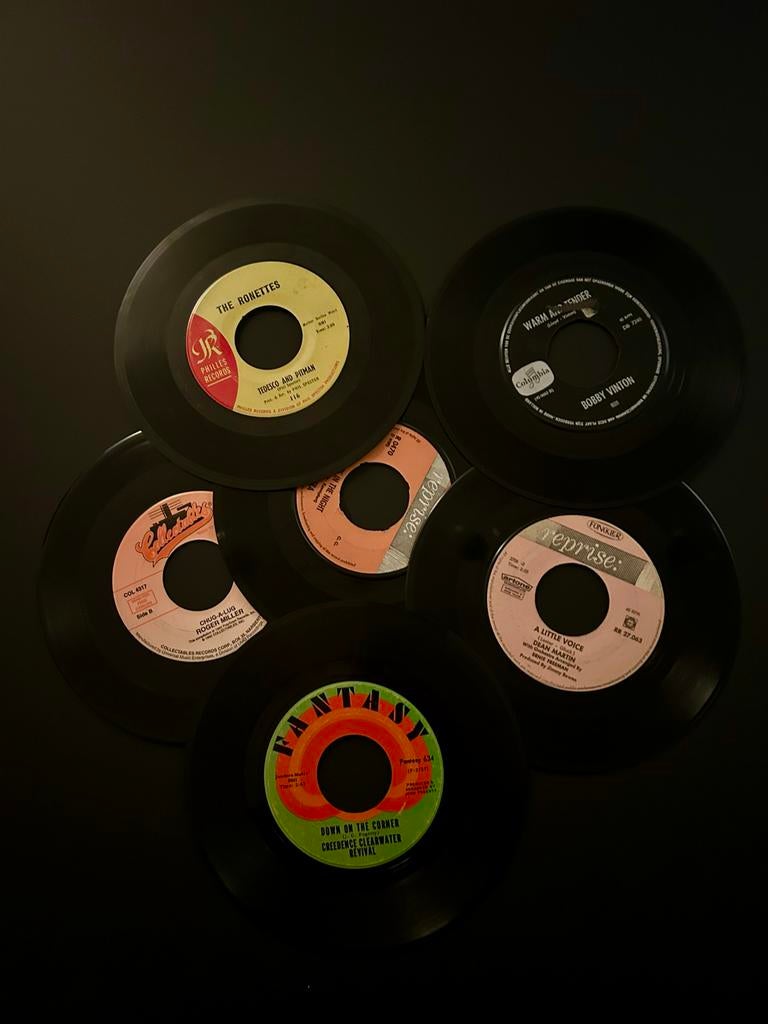 Vintage Vinyl Singles, Cd's en Dvd's, Vinyl Singles, Ophalen, Gebruikt, Overige formaten, Overige genres