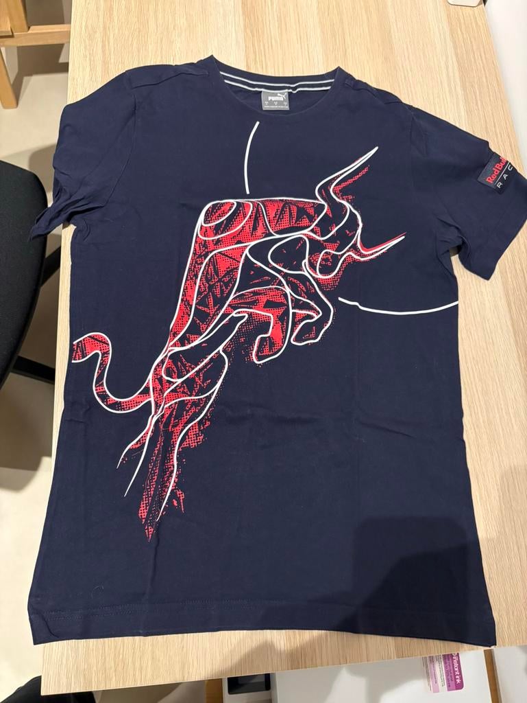 Max verstappen shirt S, Kleding | Heren, T-shirts, Ophalen of Verzenden, Zo goed als nieuw, Maat 46 (S) of kleiner, Blauw