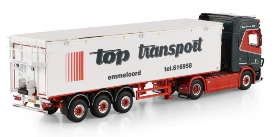 WSI SCANIA S HIGHLINE + BELT TRAILER - TOP TRANSPORT, Wsi, ., Nieuw, Ophalen of Verzenden