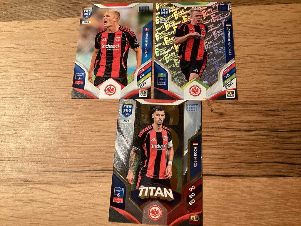 Voetbalkaart frankfurt, Ophalen of Verzenden, Zo goed als nieuw