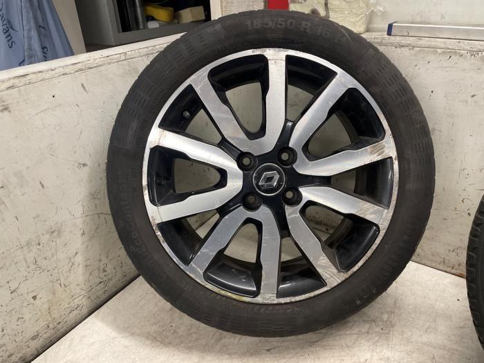 Reservewiel van een Renault Twingo, Auto-onderdelen, Banden en Velgen, Velg(en), Personenwagen, Gebruikt, 3 maanden garantie, Ophalen of Verzenden