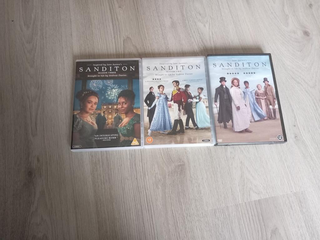 Sanditon Seizoen 1-3 DVD Boxset, Ophalen, Boxset, Drama, Zo goed als nieuw