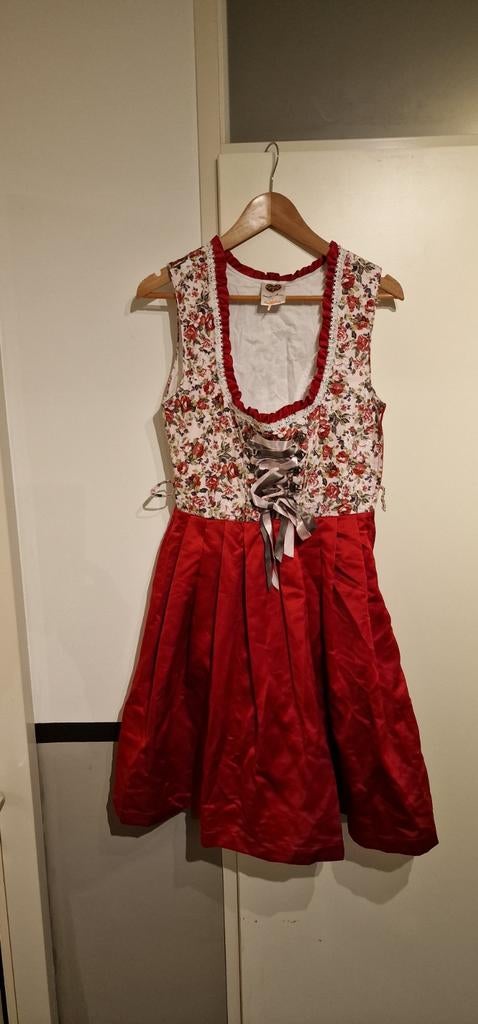 Dirndel maat L, Kleding | Dames, Ophalen of Verzenden, Zo goed als nieuw, Maat 38/40 (M), Carnaval