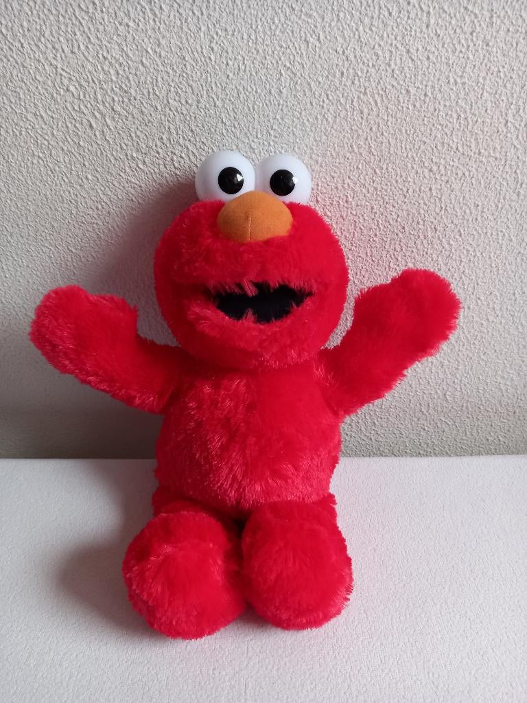 Elmo Sesam Straat knuffel met geluid, Kinderen en Baby's, Speelgoed | Knuffels en Pluche, Ophalen of Verzenden, Zo goed als nieuw