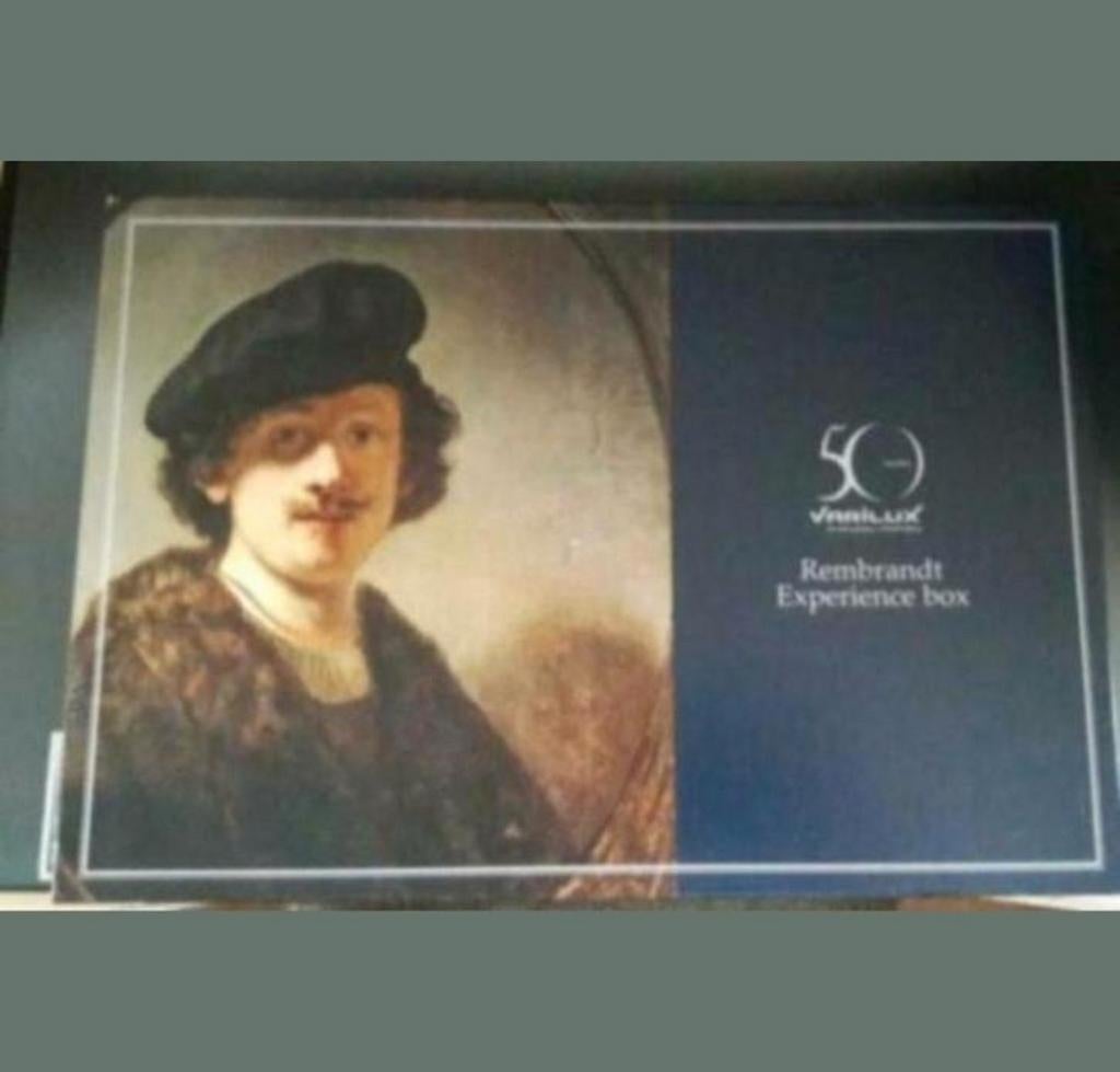REMBRANDT EXPERIENCE BOX boek + DVD in luxe doos., Ophalen of Verzenden, Zo goed als nieuw