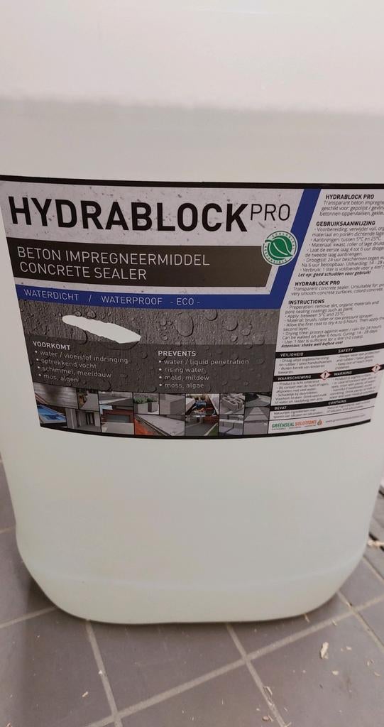 Hydrablock gevel impregneermiddel, Ophalen of Verzenden, Nieuw