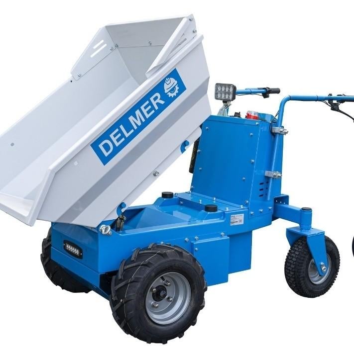 Elektrische dumper/kruiwagen Hydraulisch kiepen, Ophalen of Verzenden, Nieuw