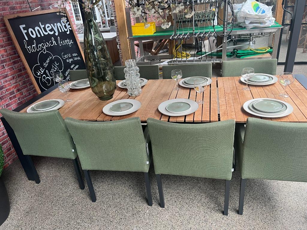 Tuinset Rialto-Antas | Suns | Showroommodel, Ophalen, Aluminium, Tuinset, Eettafel