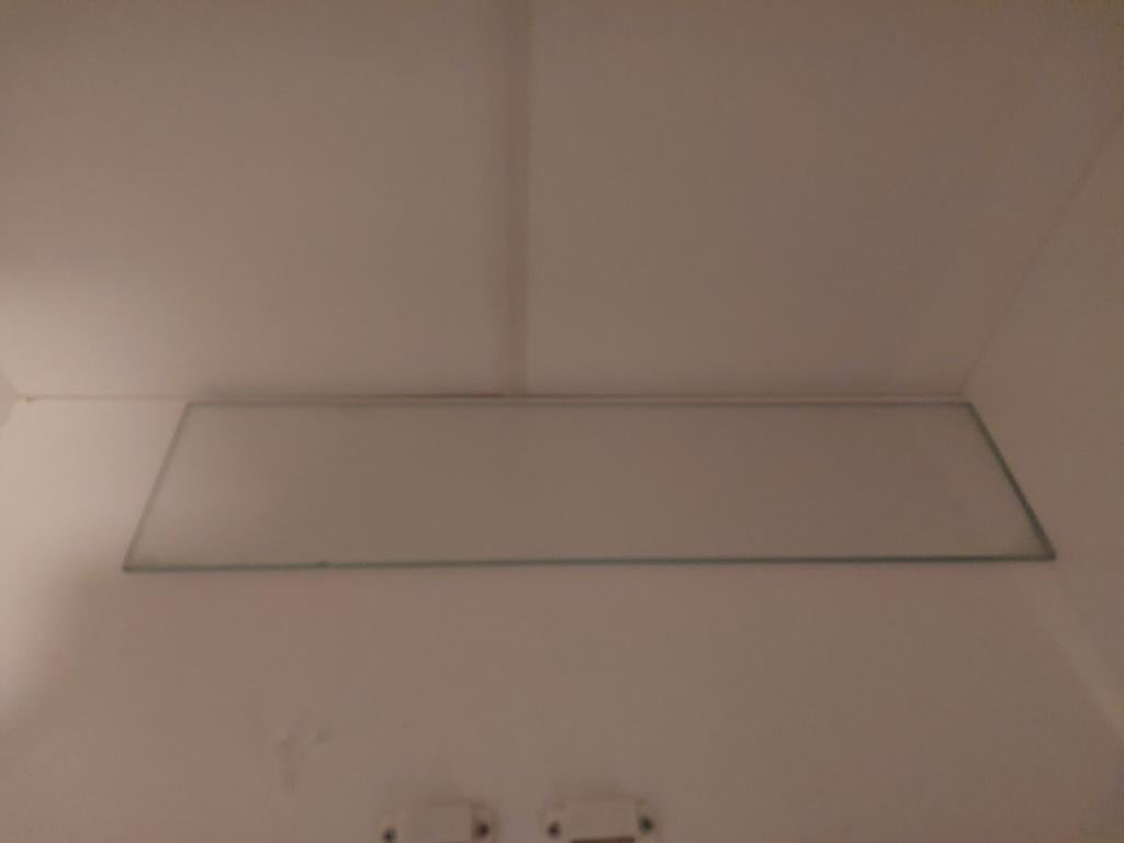 Glasplaat 12x49cm, Ophalen, Gebruikt, Minder dan 80 cm, Glasplaat