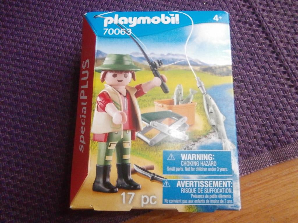playmobil 70063 boswachter of jager of visser nieuw, Ophalen of Verzenden, Nieuw, Complete set