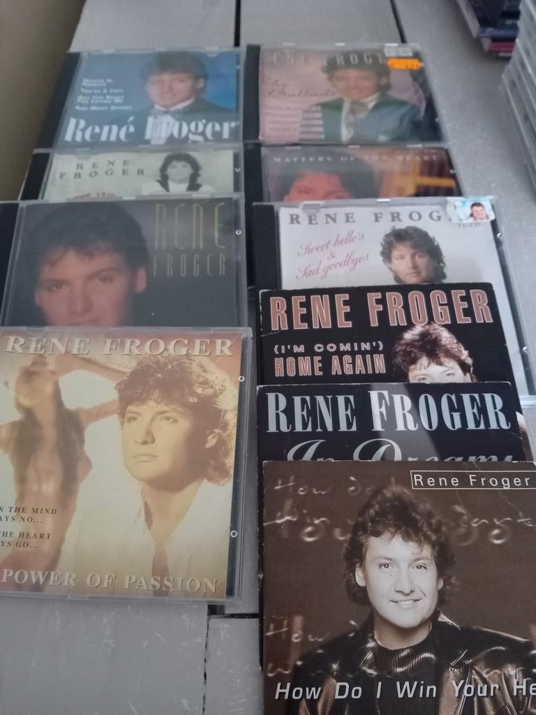 10  CD v Renee Froger, Ophalen of Verzenden, Zo goed als nieuw, Levenslied of Smartlap