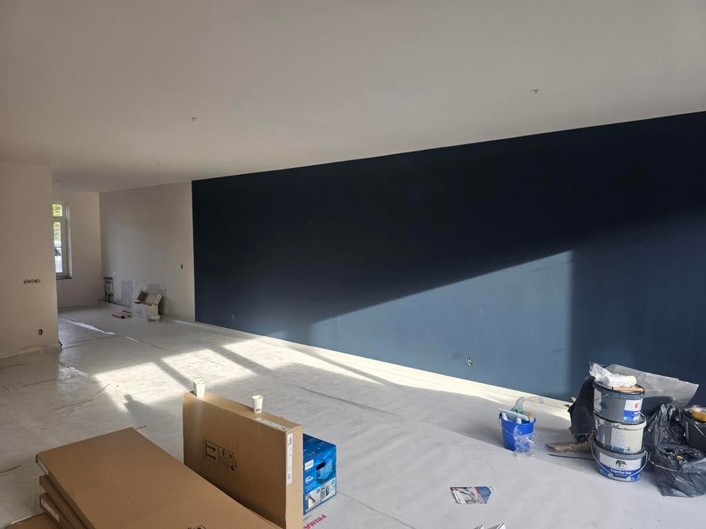 Renovlies, sauswerk,latex spuitwerk, Garantie, Behangen