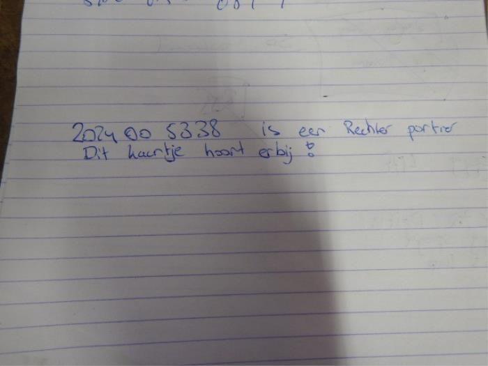 VW Crafter Schuifdeur Rechts, Ophalen of Verzenden, Gebruikt, Rechts, Deur