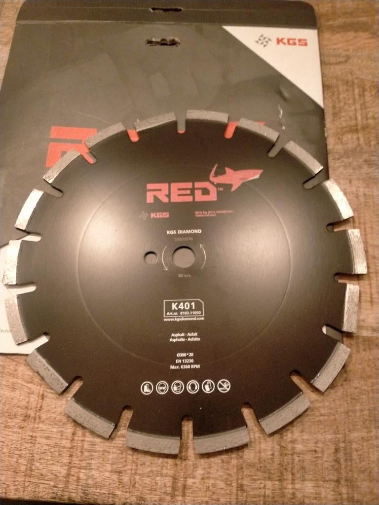 Te koop diamant zaagblad, Ophalen