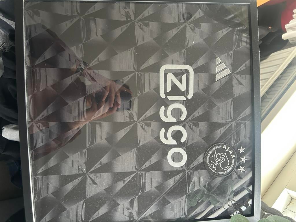 Gesigneerd jari litmanen shirt, ingelijst, Verzamelen, Ophalen of Verzenden, Nieuw