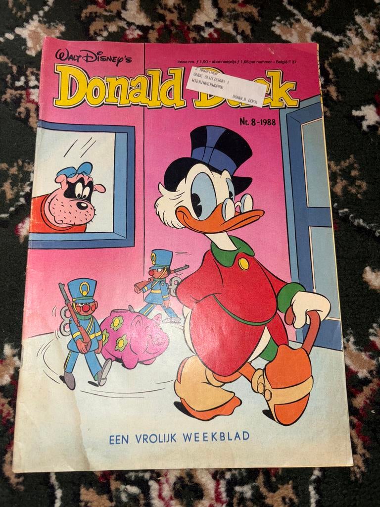 Donald Duck Nr. 8 - 1988, Eén stripboek, Ophalen of Verzenden, Gelezen