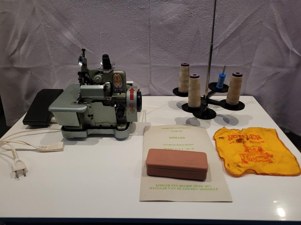 Kohler Overlockmachine, Hobby en Vrije tijd, Naaimachines en Toebehoren, Ophalen, Gebruikt, Lockmachine, Overige merken