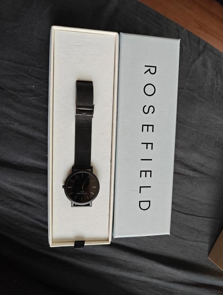 Rosefield horloge, Sieraden, Tassen en Uiterlijk, Horloges | Dames, Ophalen of Verzenden, Gebruikt, Staal, Overige merken