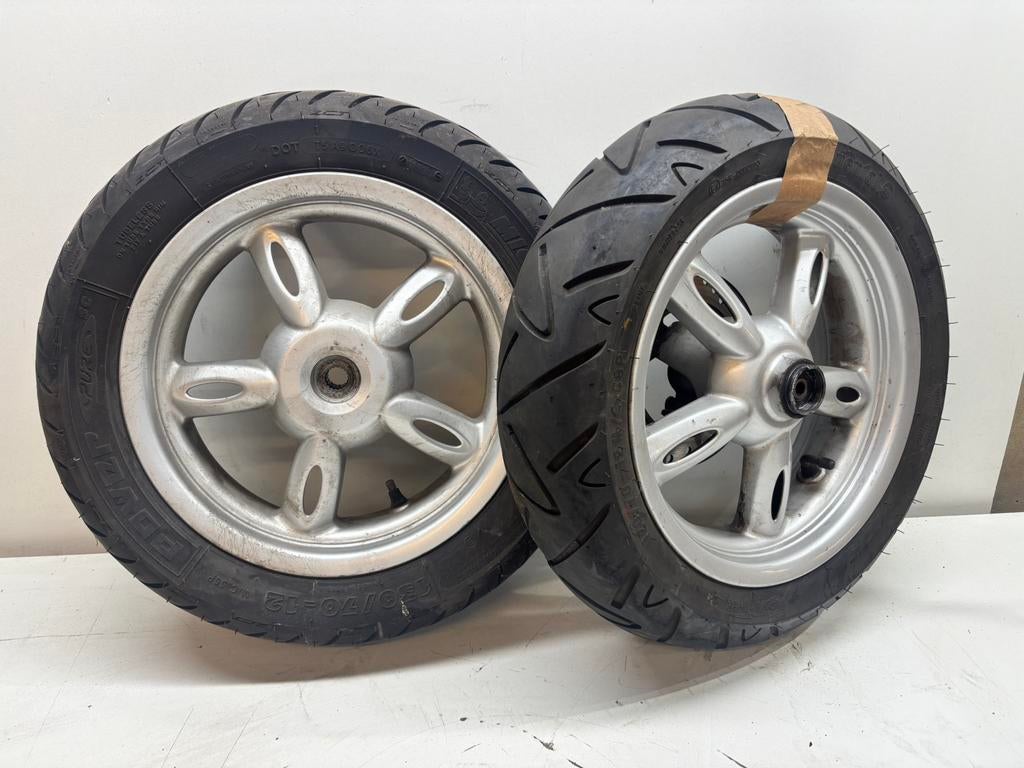 Velgen met banden Yamaha Neos 4T, Overige typen, Yamaha, Ophalen of Verzenden, 4T