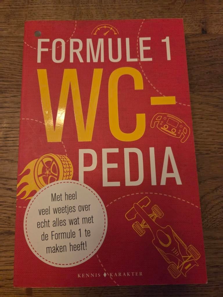 Formule 1 WC-Pedia - Nieuw!, Ophalen of Verzenden, Nieuw, Algemeen, Onbekend