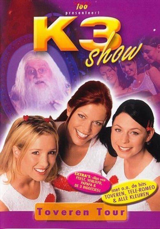 DVD K3 - K3 Show: Toveren Tour, Avontuur, Alle leeftijden, Ophalen of Verzenden, Zo goed als nieuw