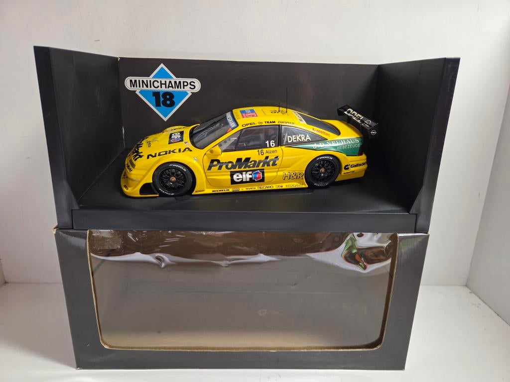 Minichamps Opel Calibra DTM Alzen 1:18, Hobby en Vrije tijd, Modelauto's | 1:18, ., Ophalen of Verzenden, Zo goed als nieuw, .