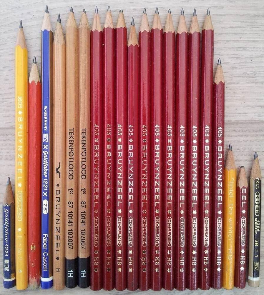 Potloden, Ophalen of Verzenden, Gebruikt, Potlood of Stift