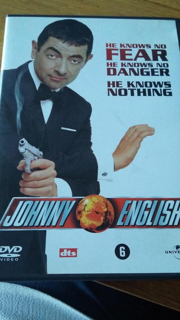 Johnny English DVD, Ophalen of Verzenden, Zo goed als nieuw, Actiekomedie