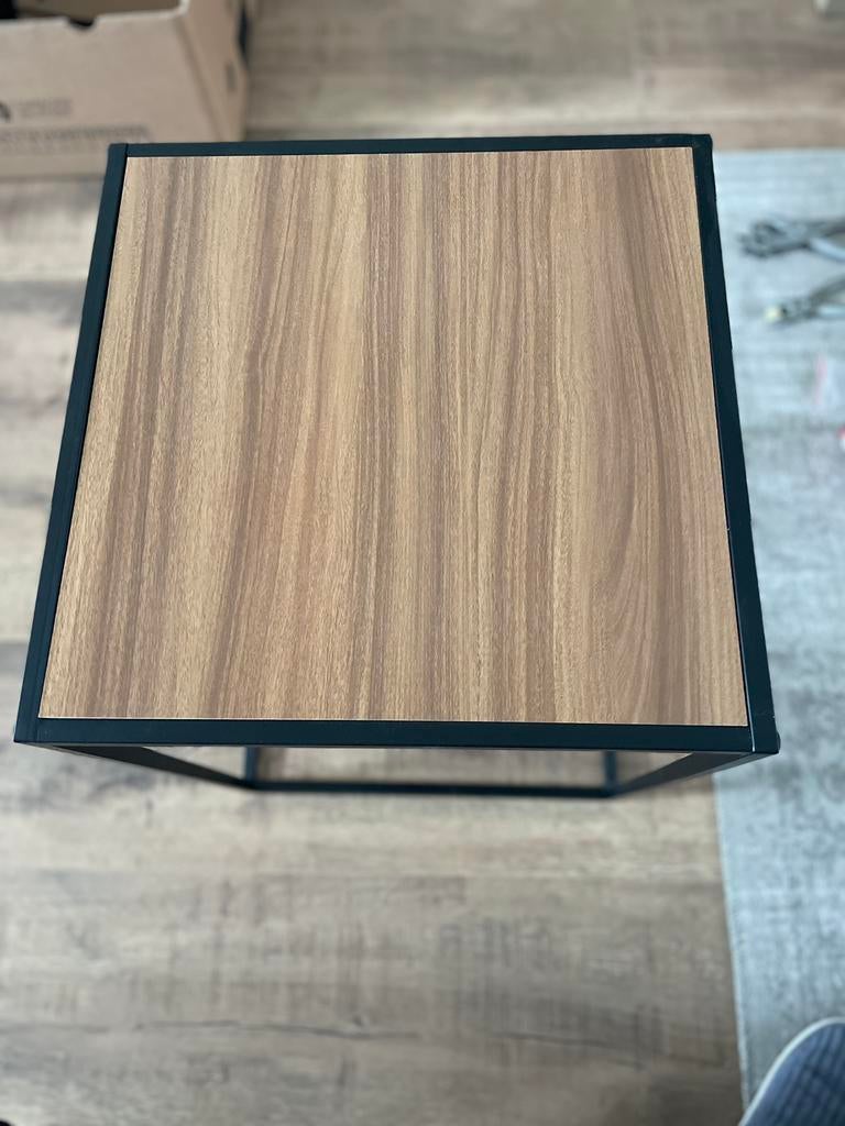 Bijzet tafeltje, Ophalen, 50 tot 100 cm, Rond, Zo goed als nieuw