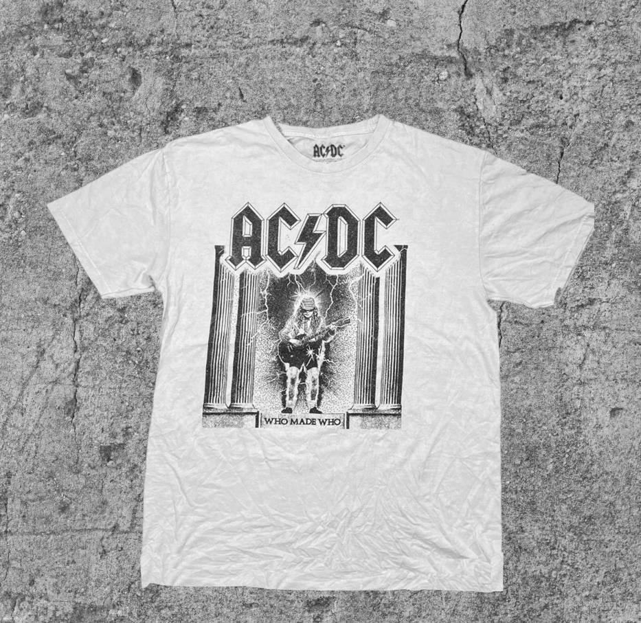 Vintage T-shirt AC/DC Who Made Who T-123, Vintage, Maat 52/54 (L), Verzenden, Vintage