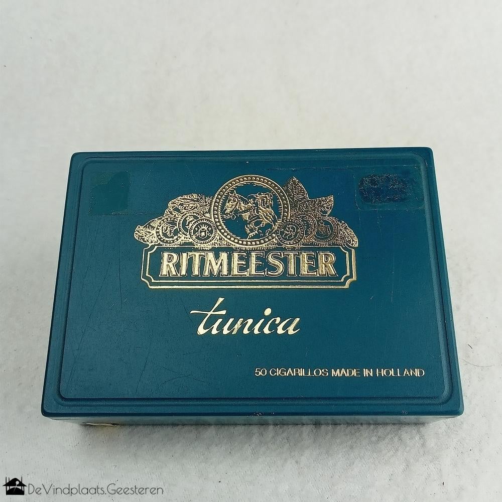 Ritmeester tunica – kunststof doos voor 50 cigarillos, Ophalen of Verzenden