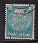 2599 - Duitse Rijk michel 521X gestempeld , Paul von Hinden, Postzegels en Munten, Postzegels | Europa | Duitsland, Verzenden