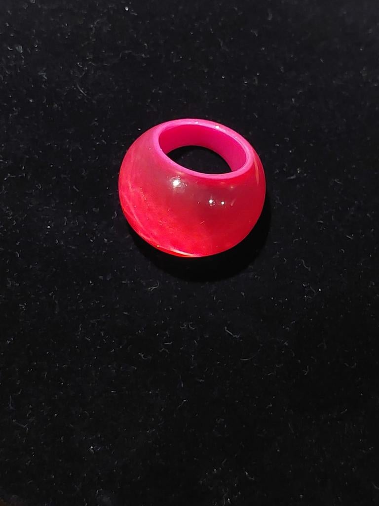 Zsiska ring - mt. M, Gebruikt, Overige kleuren, Ophalen of Verzenden, 17 tot 18