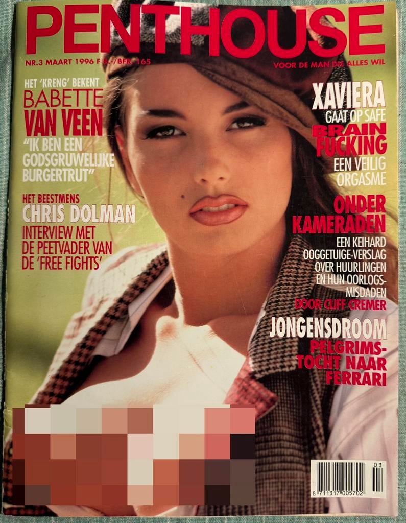 Penthouse Maart 1996 Babette van Veen, Boeken, Verzenden, Zo goed als nieuw, Muziek, Film of Tv