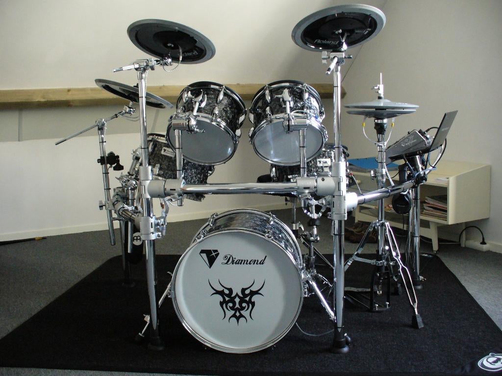 Elektronisch drumstel, Ophalen, Zo goed als nieuw, Roland, Elektronisch