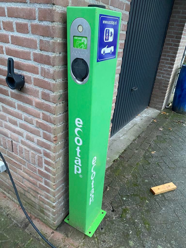 Dubbele Ecotap laadpaal, Ophalen, Gebruikt, Laadpaal