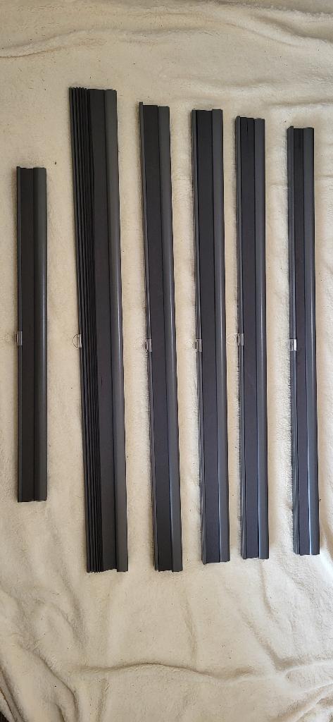 Raambekleding Ikea, Hoppvals, Ophalen, 100 tot 150 cm, Zo goed als nieuw, Grijs