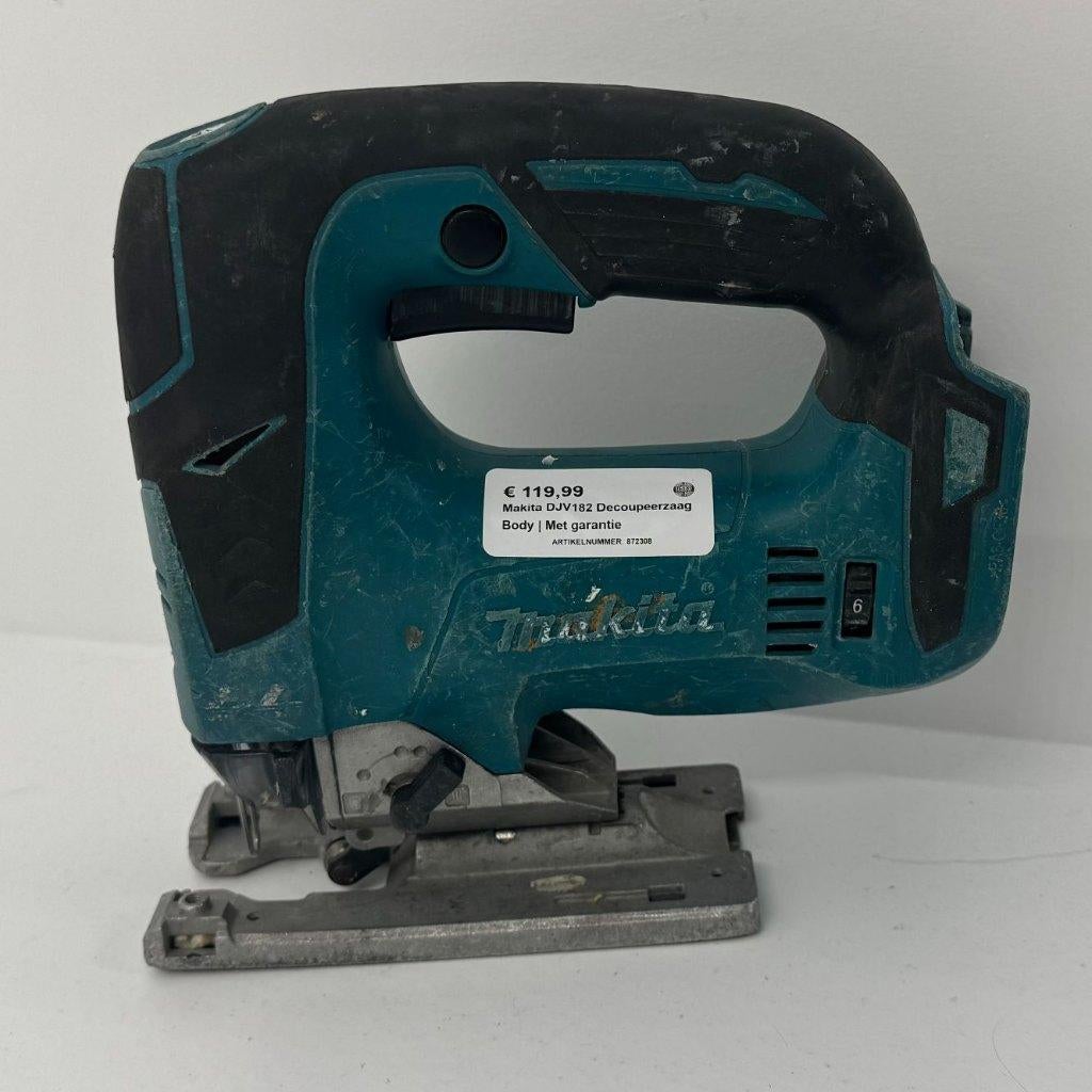 Makita DJV182 Decoupeerzaag | Losse body | Met garantie, Gebruikt, Toulonselaan 72, Ophalen of Verzenden, Makita