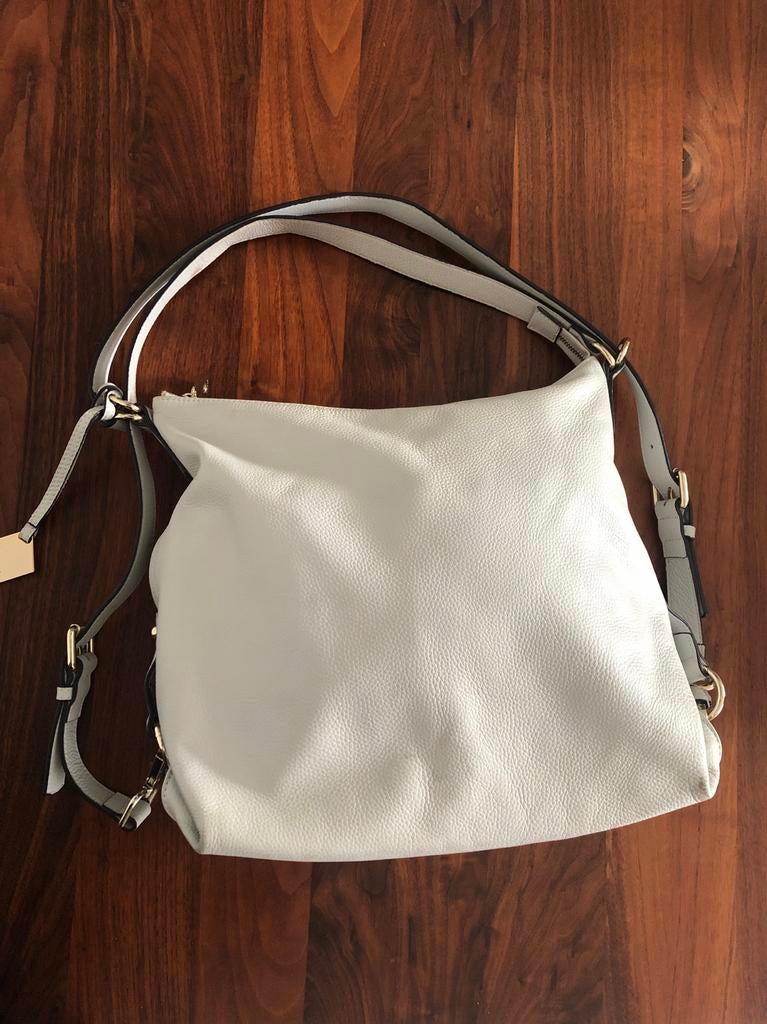 Smaak Amsterdam leren tas - goede staat, Overige merken, Wit, Ophalen of Verzenden, Zo goed als nieuw