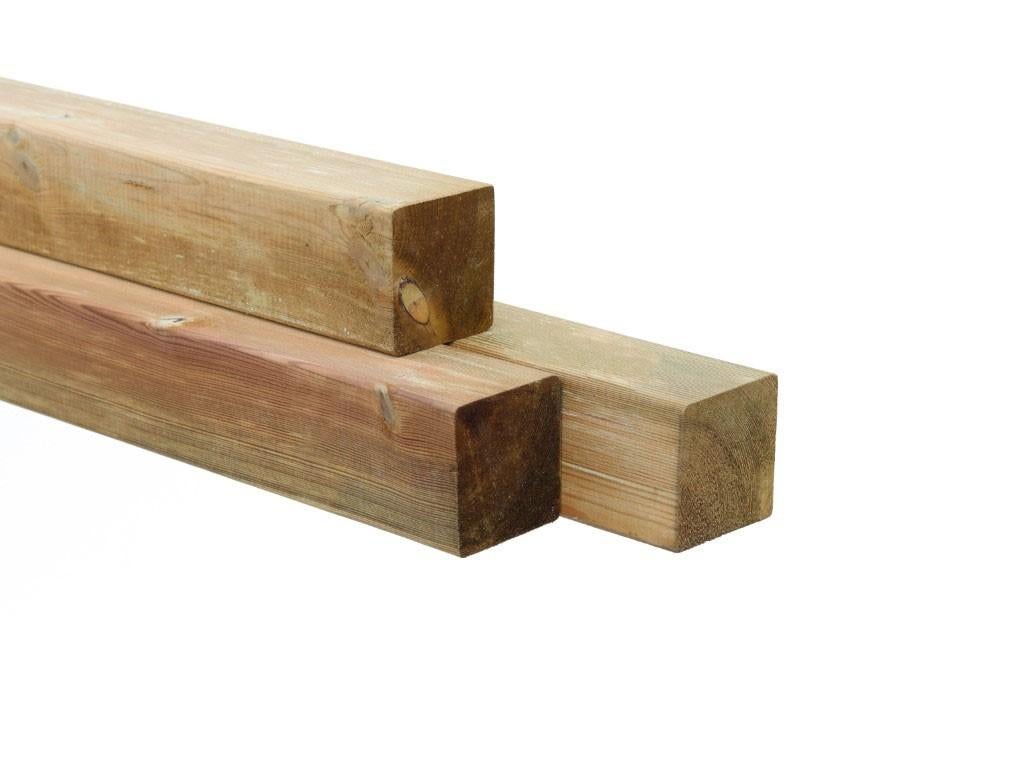 Palen 90x90 mm - Geïmpregneerd – FSC, Tuin en Terras, Palen, Balken en Planken, Ophalen, Nieuw, 250 cm of meer, Palen