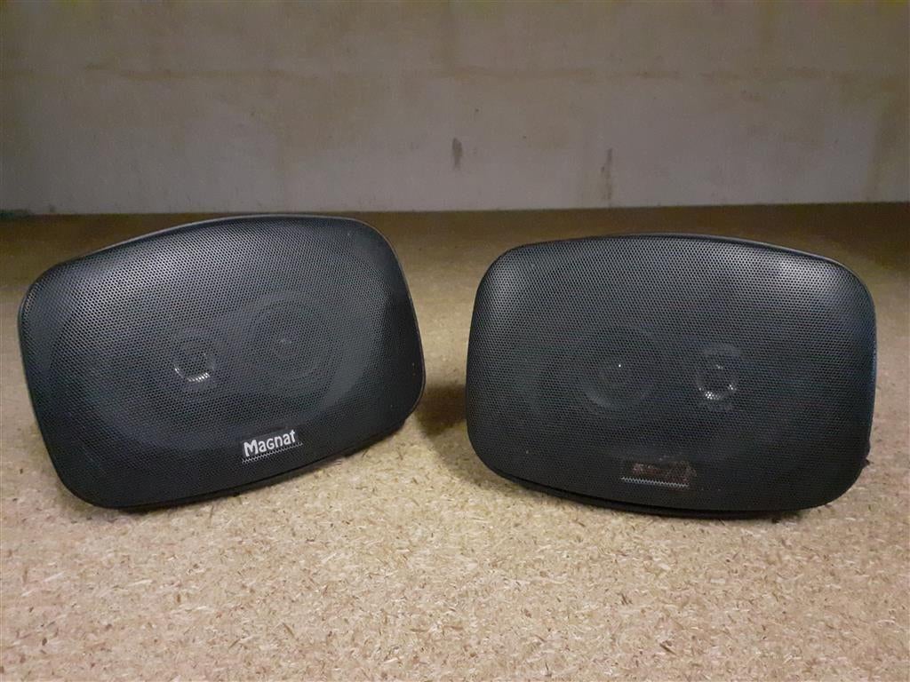 Magnat speakerset '80s ( Retro/Vintage/Design ), Ophalen of Verzenden, Gebruikt