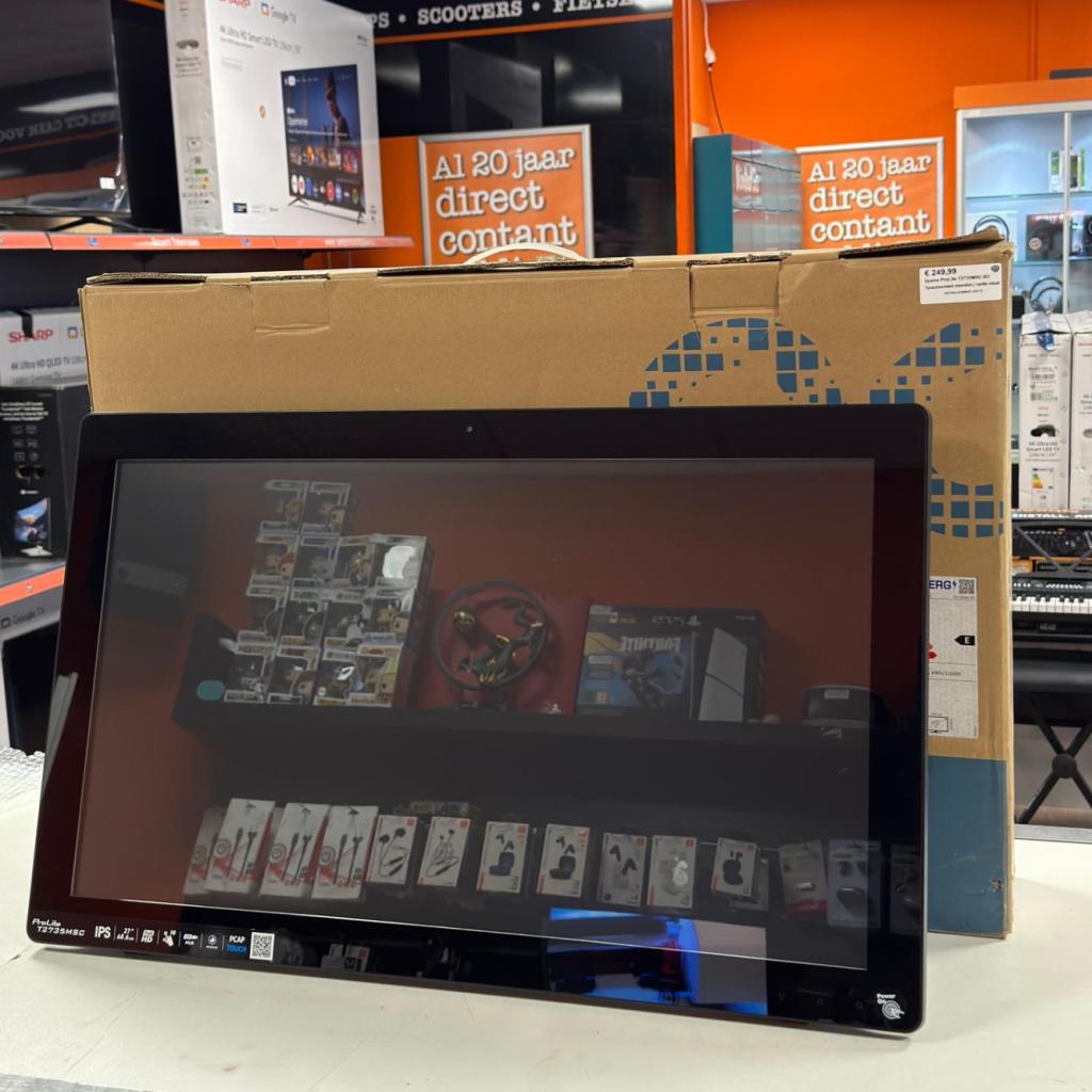 Iiyama ProLite T2735MSC-B3 Touchscreen monitor | nette staat, Computers en Software, Monitoren, Iiyama, Zo goed als nieuw, Support@iiyama.com