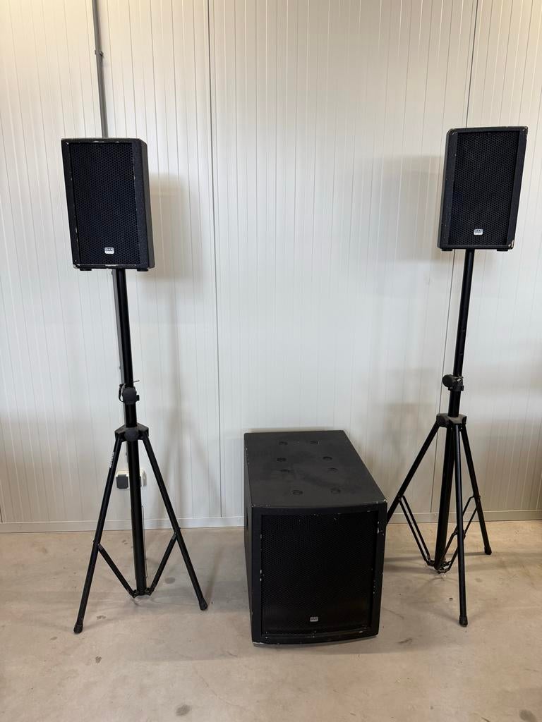 Dap Clubmate 2 geluidsset, Gebruikt, Complete surroundset, 120 watt of meer, Ophalen