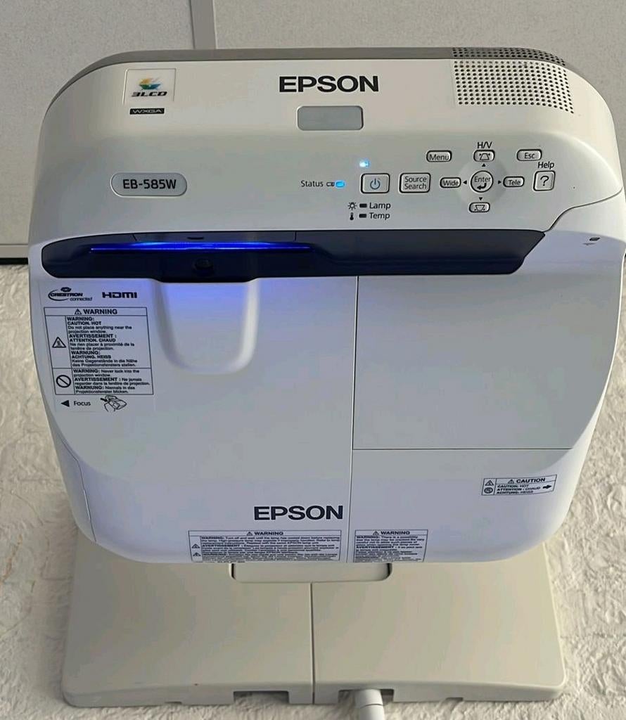Epson EB-585W beamer, ultra korte afstand beamer inc. Scherm, Ophalen, Nvt, Nvt, Nvt