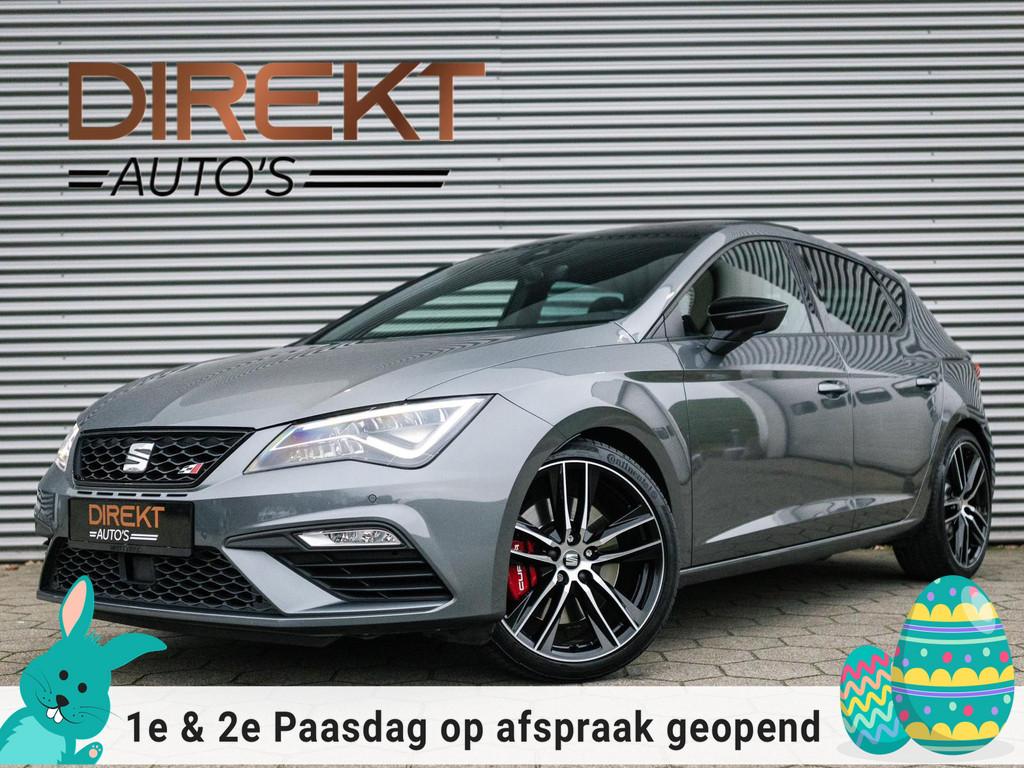 SEAT Leon 2.0 TSI CUPRA 300 PANO SCHAAL VIRTUAL KEYLESS DAB, 15 km/l, Zwart, 4 cilinders, 1984 cc