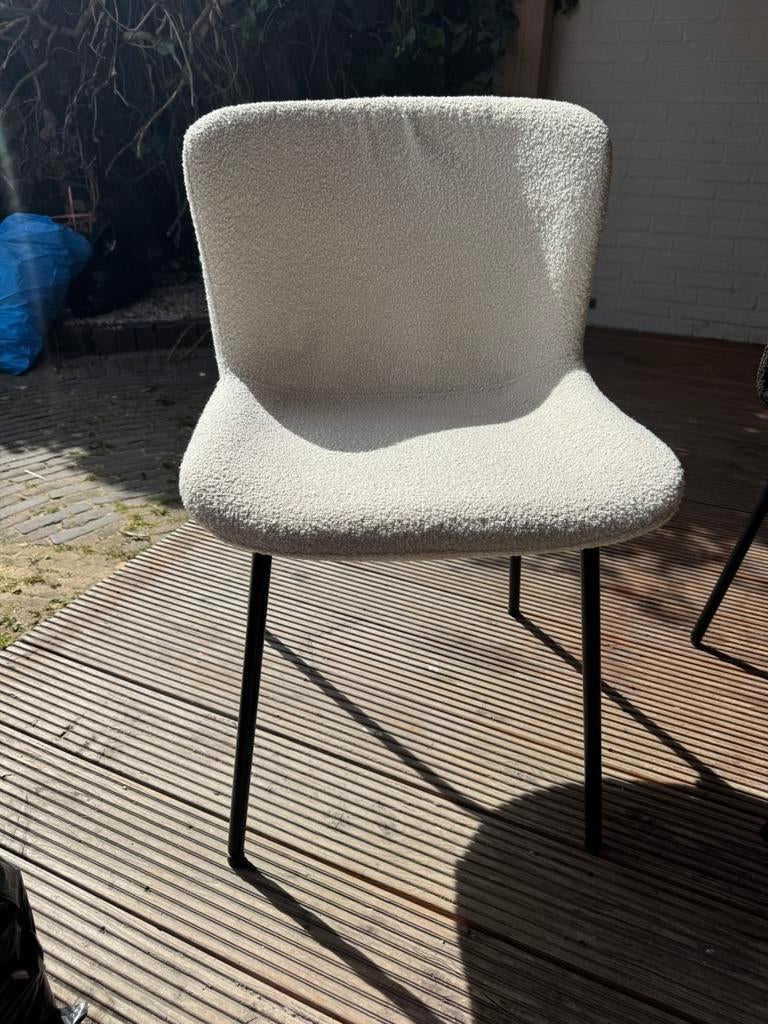 Karwei stoel belle, Huis en Inrichting, Ophalen, Wit, Zo goed als nieuw, Eén