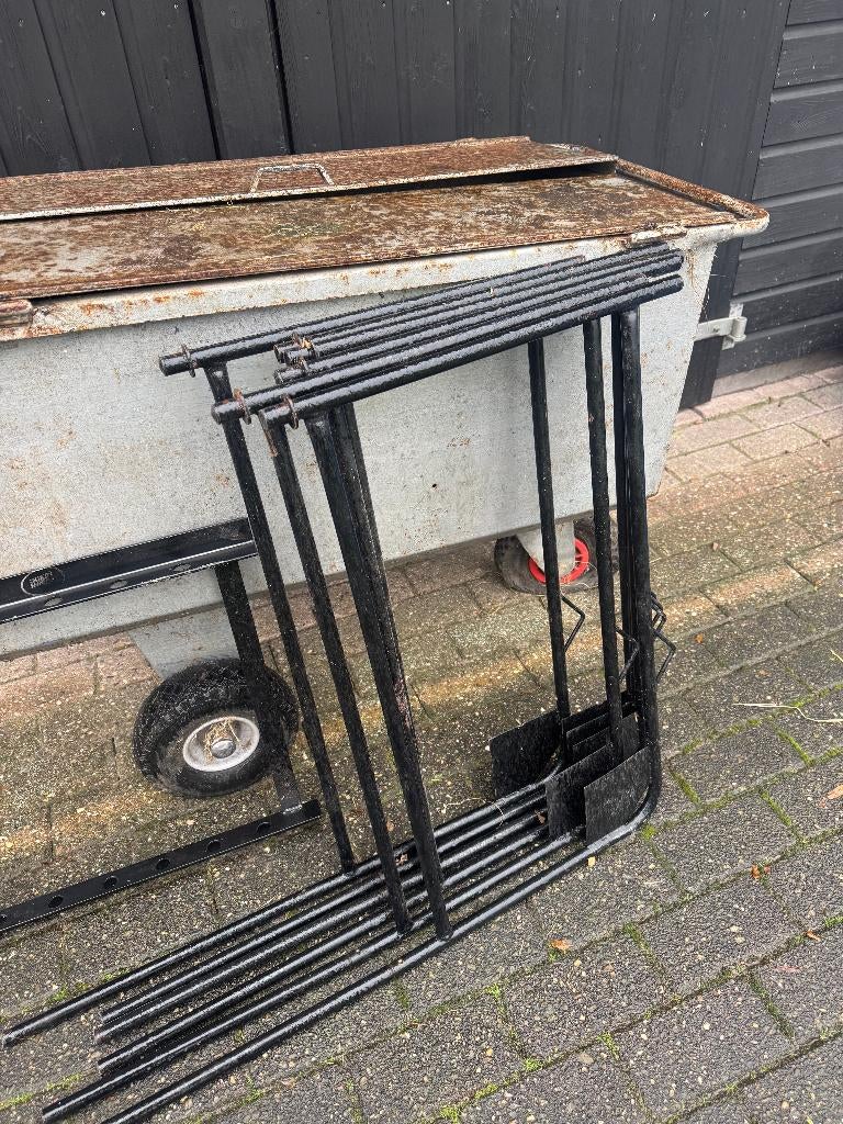 dekenrek, Ophalen, Gebruikt, Deken