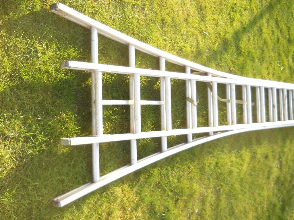 ladder, Ophalen, Gebruikt, Ladder, Opvouwbaar of Inschuifbaar